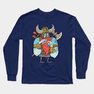 traumatised viking Long Sleeve T-Shirt